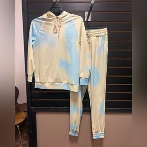 Tie-Dye Hoodie and Jogger Set